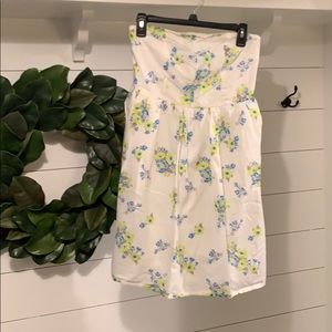 Strapless dress